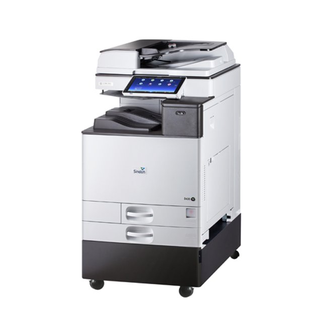 [렌탈/리퍼] 신도리코 고급형 A3 컬러 디지털복합기 D430 / 2004 / FAX포함 / 보증금20만 / 이월카운터 적용가능