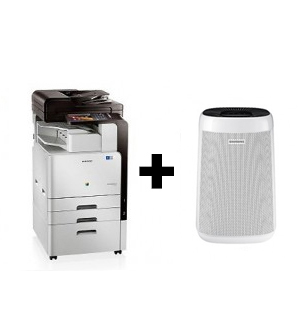 [렌탈패키지] 삼성 복합기 CLX-9201NA + 공기청정기 블루스카이 10평형 / 보증금20만