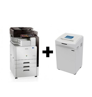 [렌탈패키지] 삼성 복합기 CLX-9201NA + 문서세단기 KS-1230A / 보증금20만