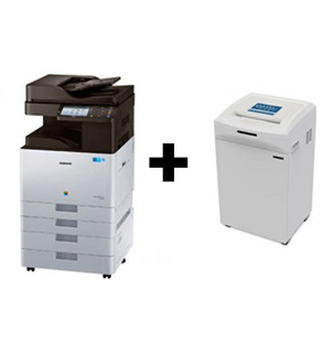 [렌탈패키지] 삼성 복합기 SL-X3220NR + 문서세단기 KS-1230A / 보증금20만  / 1개월